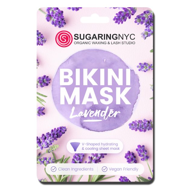 Sugaring NYC V-Shaped Bikini Gel Sheet Mask – Lavender - Sugaring NYC ...