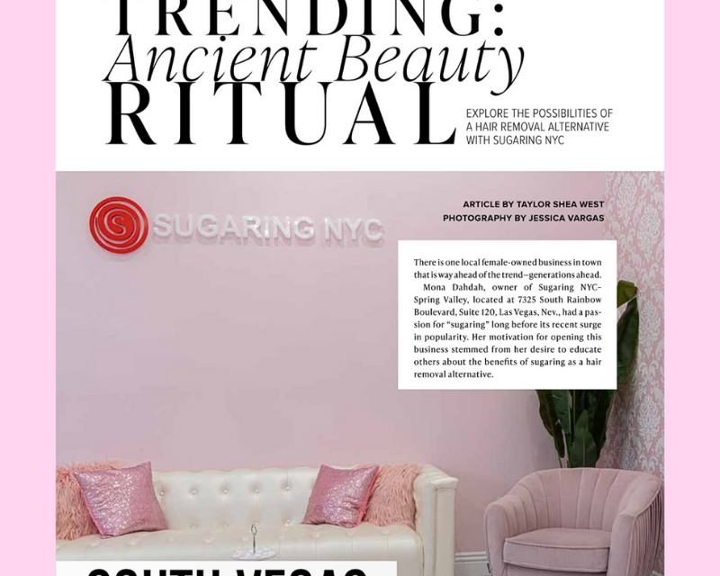 Sugaring NYC Featured in South Vegas City Lifestyle