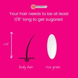 Hair Length for Sugaring